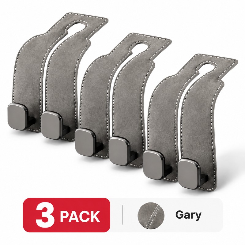 Car Headrest Hook for Organizing Bags – Space-Saving Seat Back