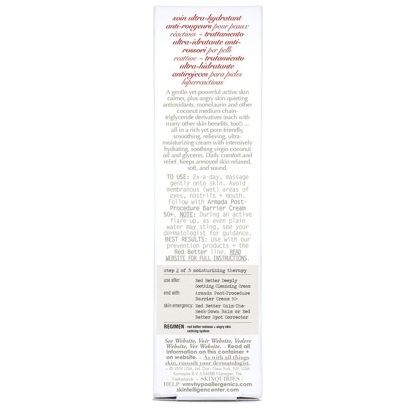 VMV Hypoallergenics Red Better Daily Therapy Moisturizer 120ml