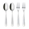 Sola Mondo Dinner Spoons & Dinner Forks, Set of 4