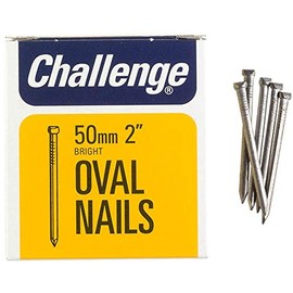 Oval Nails Bright, 50MM (225G), Nail Fasteners, Hardware - 12016