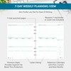 Planner Pad 7 Hole Loose Leaf 3-Tier Funnel Down 12