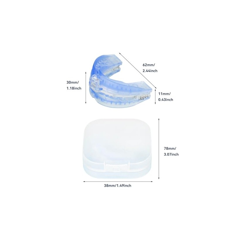 Guarda dental para dormir para evitar los ronquidos. Solución para