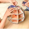 POPPIK 1841265 3D Craft Globe, Earth at Night, Glow-in-the-Dark Learning