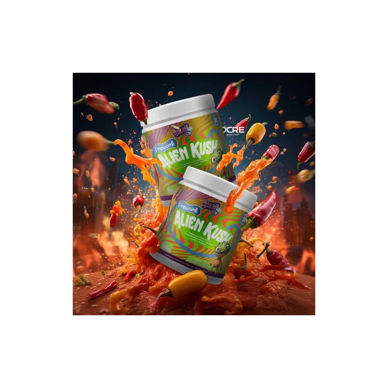 Munchieslab Preentreno Alien Kush 300g Paleta Enchilada Fitness