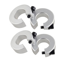 GooEquip Linear Guide SBR12 2 x Linear Rails and 4 x Bearing Blocks, 3D Printer CNC Parts (4 x SBR12 Rail Stoppers)