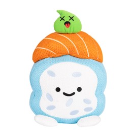 Ami Amis™ Jumbo Suzshi – Soft Crochet Sushi Plush, Extra Cuddly 10" Collectible, Cute Knit Toy for Sushi Lovers & Plush Fans