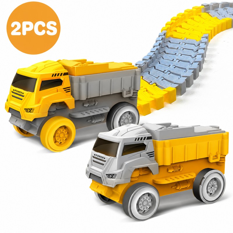 Flexible Electric Track Car Toy Set for Kids – Customizable