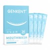 GENKENT Travel Mouthwash, Portable Disposable Packs to Go, Alcohol Free
