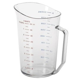 Measuring Cup Cambro 200MCCW (135) 2L (Liter)