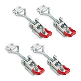 Junker M6 Tension Latch (Holds 220 kg, Lockable) Galvanised Steel Adjustable Box Lock Set of 4