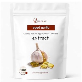 Aged Garlic Extract - Odorless - 180 Softgels | Non-GMO, Gluten-Free | Supports Immune Health (1)