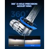 Marsauto 9006/HB4 LED Fog Light Bulbs, 34,000LM Ultra-Bright for Wider