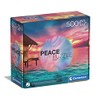 Clementoni 35120 Peace Living The Present 500 Pieces, Made in