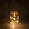 Sunshine Mason Co. Mason Jars with Solar Fairy Firefly String