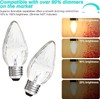 F15 40W Incandescent Light Bulbs, Daylight White 5000K,ge Light Bulbs