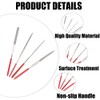 Utoolmart Diamond Needle File, 2-Pieces Mini Diamond Needle File Set,