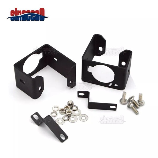 SI Fog Light Pod Bumper Mounts Brackets For 17-18 19