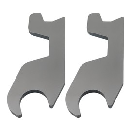 maXpeedingrods Excavator Quick Attach Bucket Ears Fit for John Deere 27/35 ZTS & 110TLB, Carbon Steel