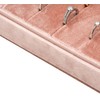 COWFEX Multiple Velvet Ring Storage Organizer Display Tray Jewelry Box