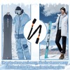 Ski Carry Strap, Skiing Skateboard Adjustable Shoulder Strap, Ski Pole