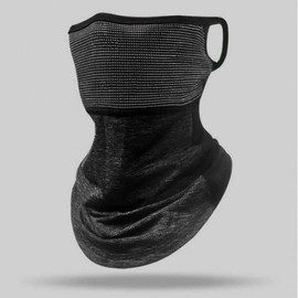 1+1 Golf Mask Marathon Mask Scarf Mesh Scarf Golf Mask Blue Gray Black