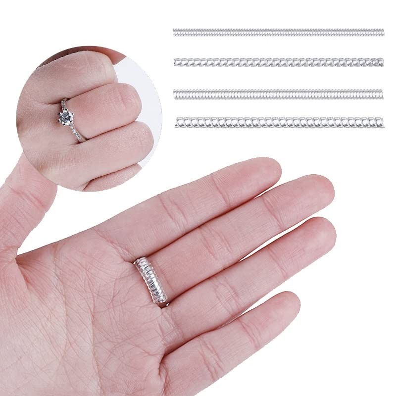 Yiteshi 46PCS Invisible Ring Sizer Adjuster for Loose Rings, Ring