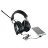 AM/FM Radio Headphones 25dB NRR,Noise Reduction Safety Earmuffs,Digital Display Headset,Powered