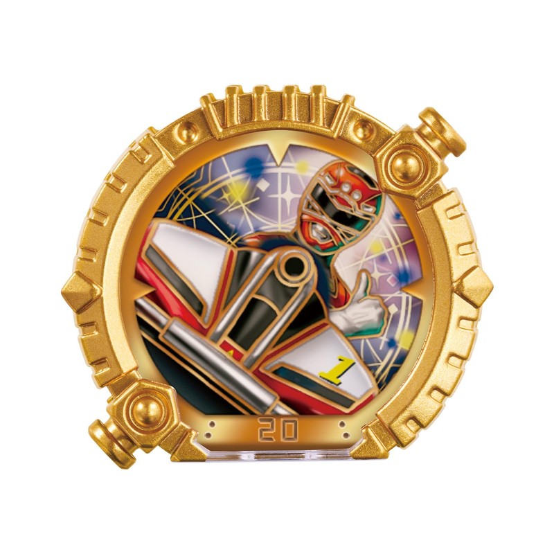 [BANDAI] Number One Sentai Gojuger DX Sentai Ring Set Car