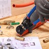 OURU 2 IN 1 Ratchet Pex Crimping Tool Pliers Cinch