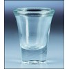 Glass Communion Cup with Beveled Lip