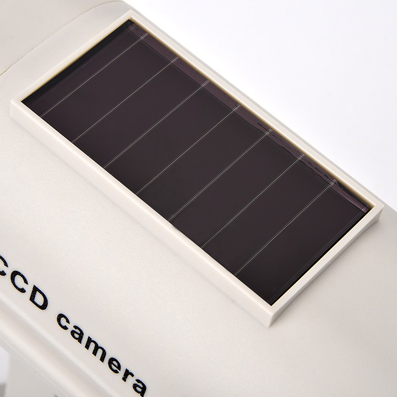 Solar Power Dummy Fake Camera Home Surveillance Simulation Waterproof Monitor