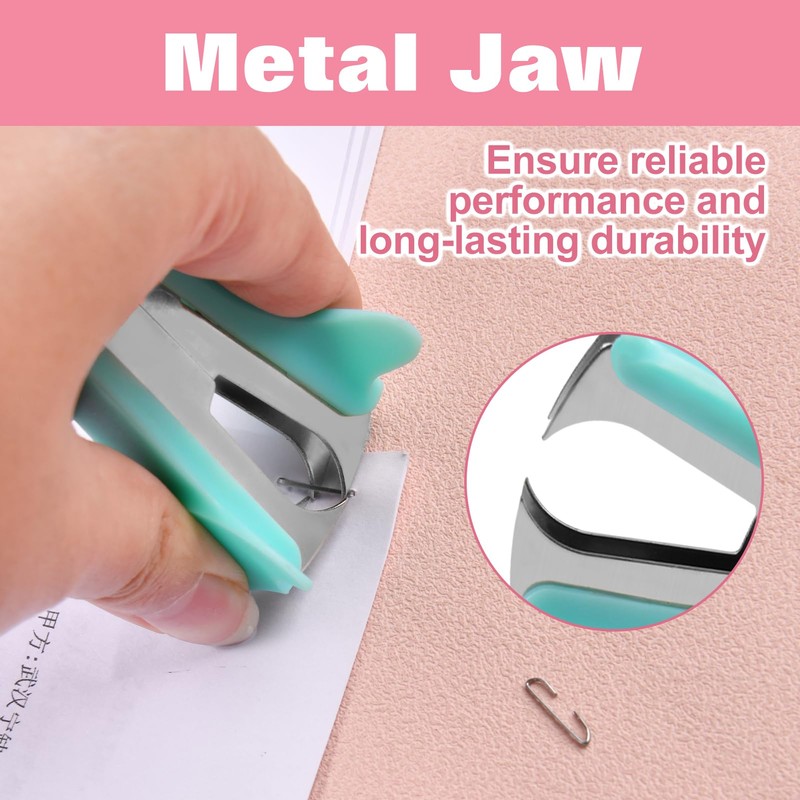 GOLD DEER 4 Pack Staple Remover Color Mini Staple Remover
