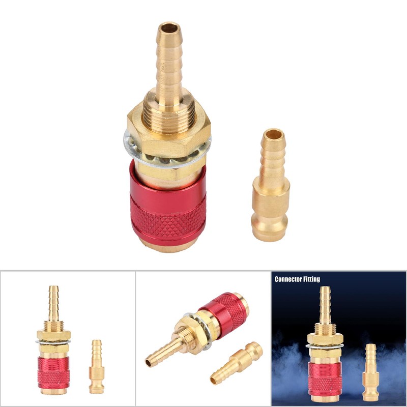 M6 Gas &amp; Water Quick Connector for MIG TIG Welder
