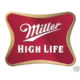 Miller High Life Vinyl Sticker Decal 14" (full color)