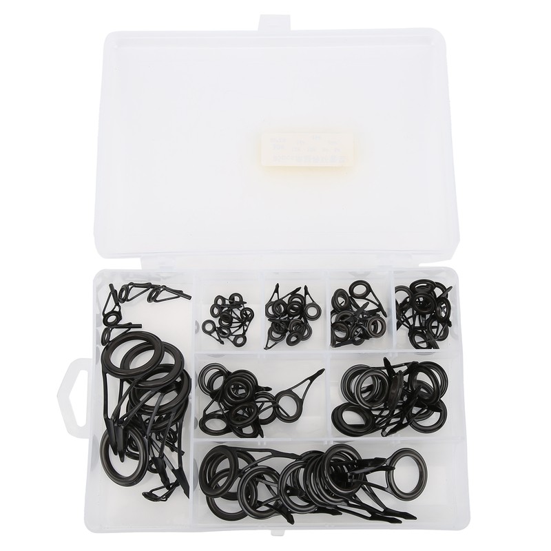 Fishing Rod Single Foot Fishing Pole Eyes Rings Repair Kit