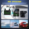 Nilight 5 Gang Multi Function Waterproof Switch Panel PD Type
