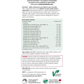 Jamieson Probiotic 10 Billion 60 Capsules