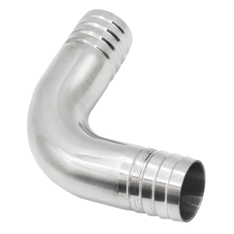 Stainless Steel 304 Sanitary Hose Fitting Barb 90 Degree Elbow