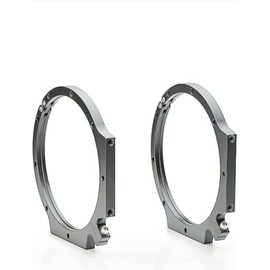 GSI Universal Air Tank Mounting Clamp - Secure Frame Mount - Fits Endo & Similar Tanks - (Clear Anodized)(Mounting Brackets Sold Separately)