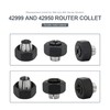 Thaekuns Router Collet Kit 42999 1/4" and 42950 1/2" Fits