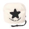 Golf Headcover Iron Cover Faux Fur Star Fluffy Boa (White)