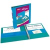 Avery Two-Tone Durable 3 Ring Binder, 1 Inch Slant Rings,