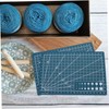 DOITOOL 2pcs Dual Sided Cutting Mats Self Healing PVC Craft