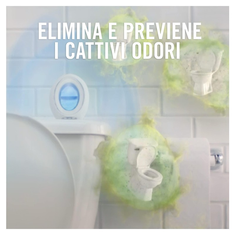 Ambi Pur Bagno Profumatore Per Ambienti, 8 Profumatori Bagno, Fragranza