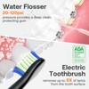 Water Flosser and Electric Toothbrush Combo - Cordless Water Flosser