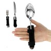 Adaptive Utensil Holder Arthritis Eating Aids Universal Cuff Fork Spoon