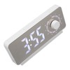 Digital Alarm Clock Rechargeable LED Mirror Alarm Clock -10°C‑50°C Temperature
