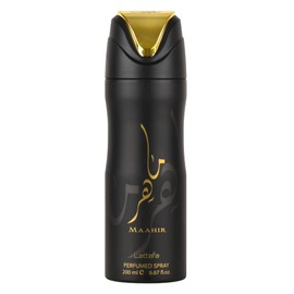 Lattafa Maahir Perfumed Deodorant Spray, 6.6 Ounce (Unisex)