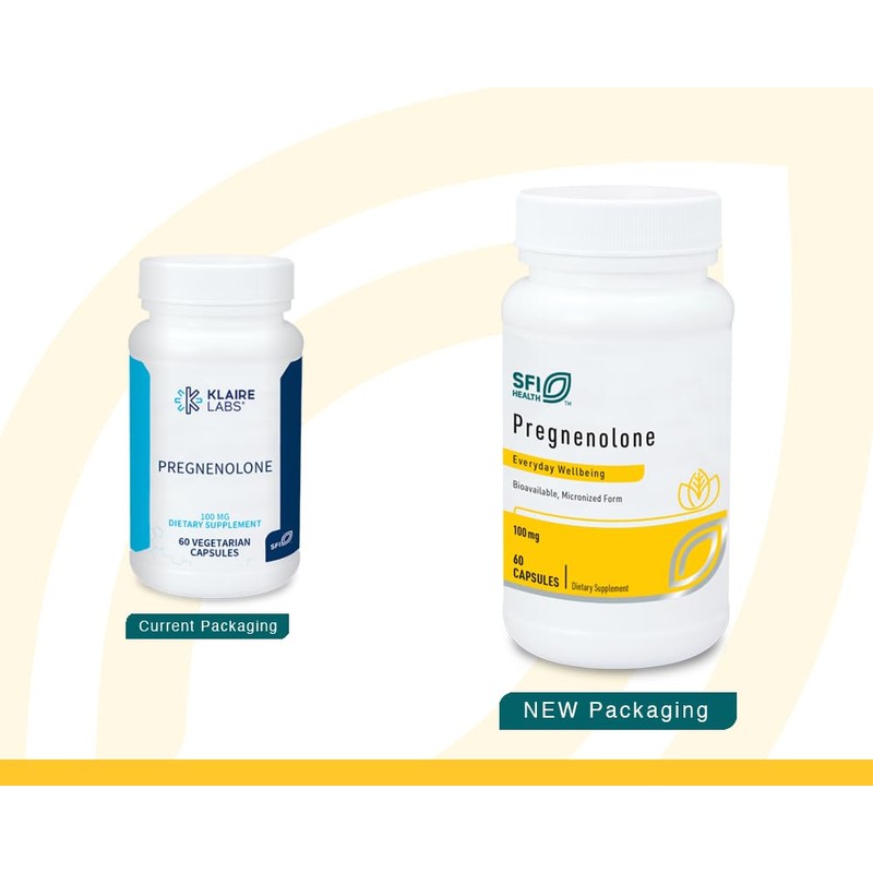 Klaire Labs SFI Health Pregnenolone - May Support Memory, Mood