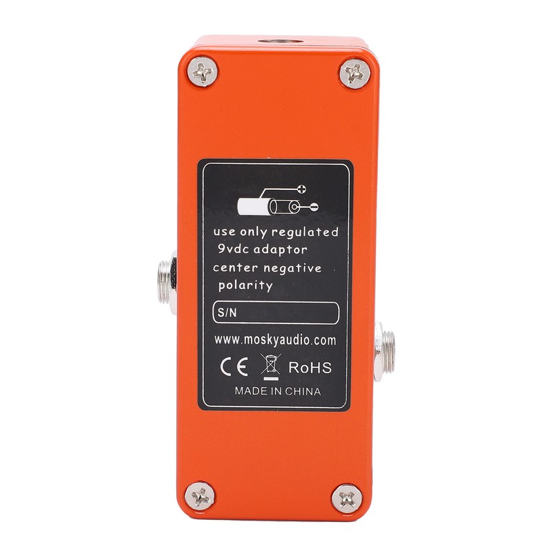 Guitar Effect Pedal Compressor MXR True Bypass Portable Adjustable Instrument